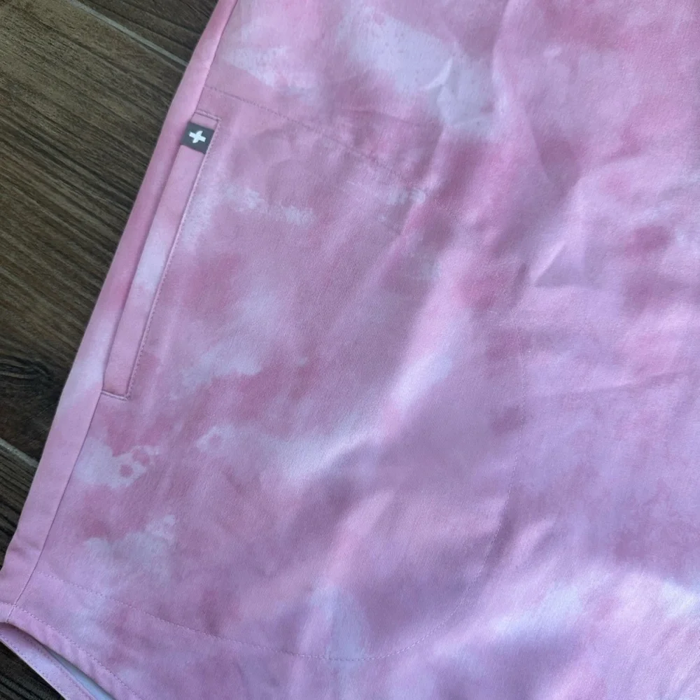 Figs Rafaela  Scrub Top Pink Tie-Dye Limited Edition - Picture 6 of 8